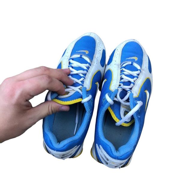 Vintage 2004 Nike Shox 'UNC' University Gold Size 6 - Picture 10 of 14